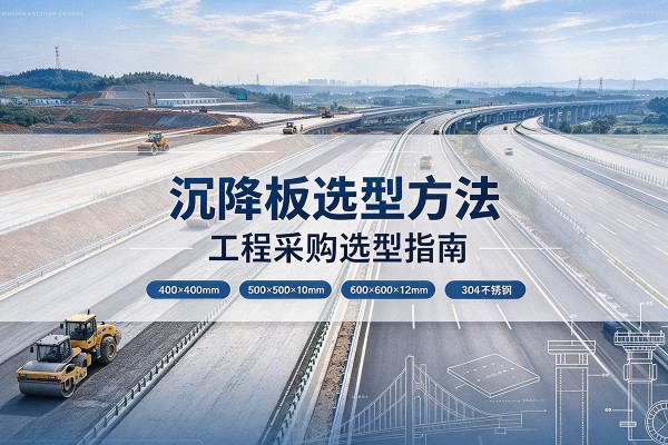 耿马沉降板选择方法