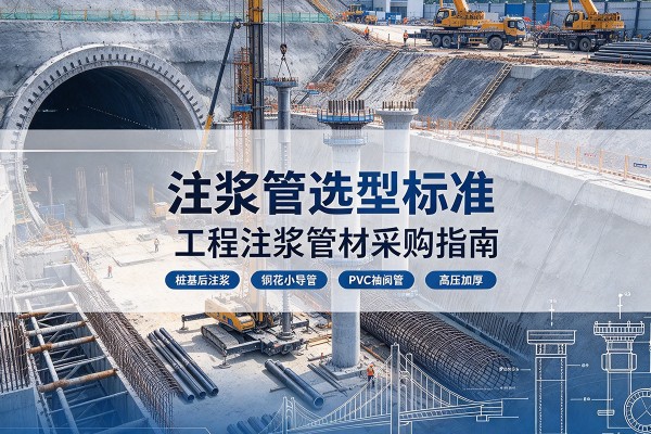 耿马注浆管选型标准